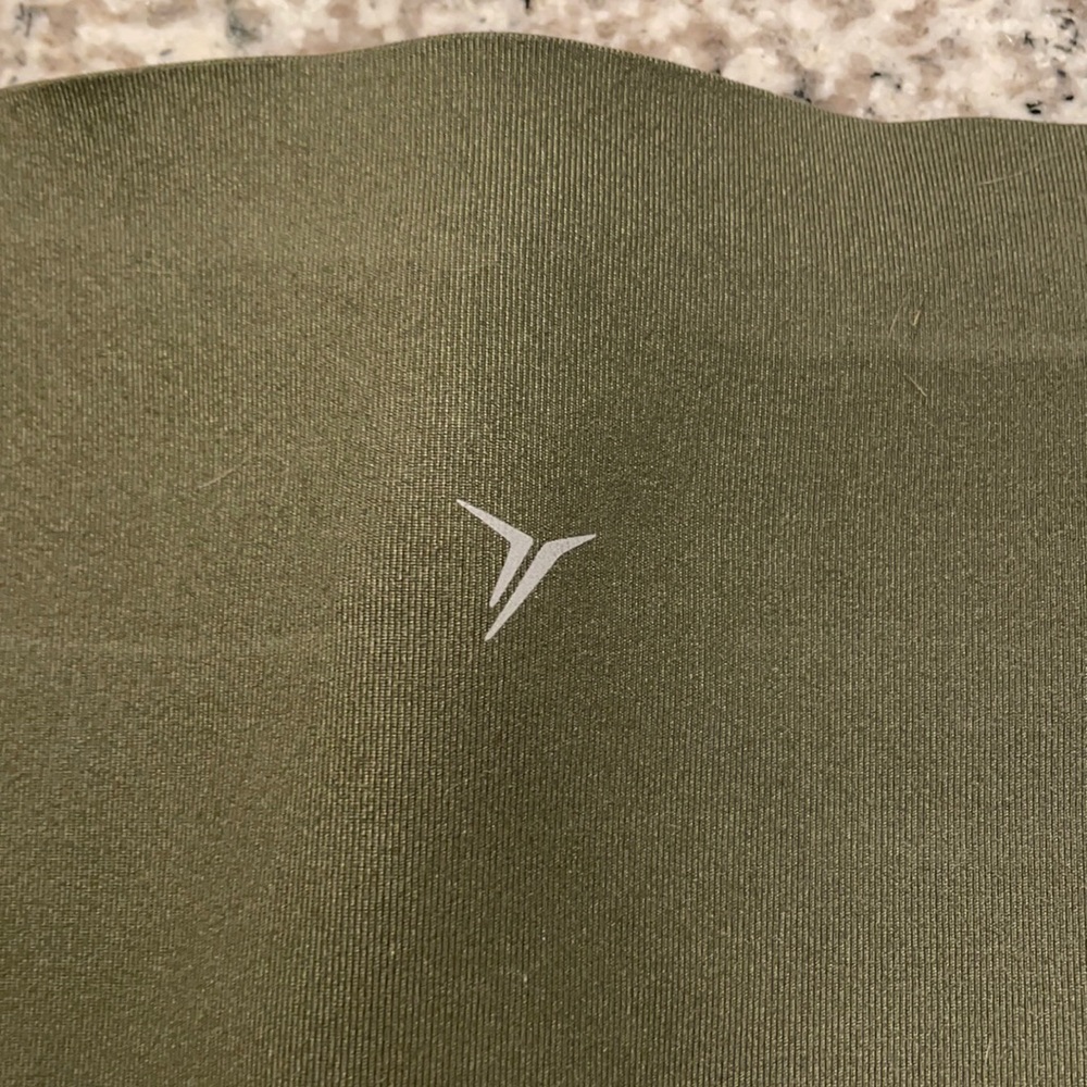 Green Old Navy Active Leggings
